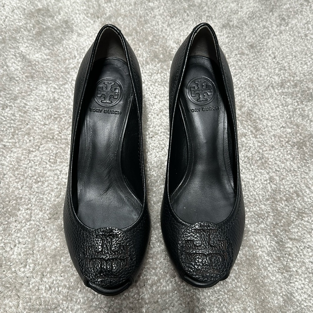 Tory Burch Wedge, Black